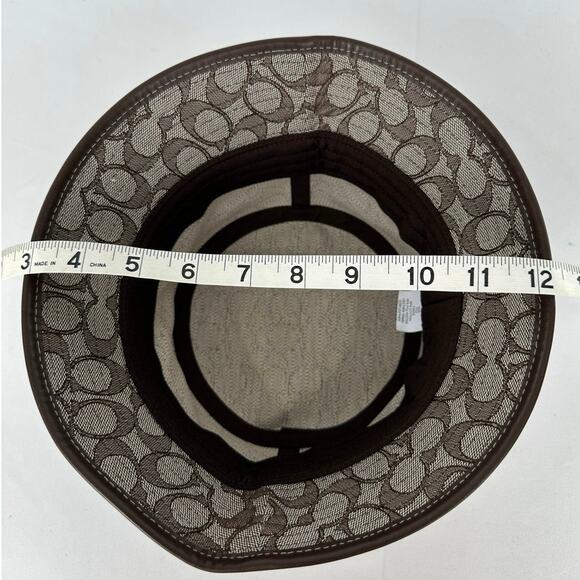 Coach Signature Jacquard Bucket Hat - Picture 5 of 6